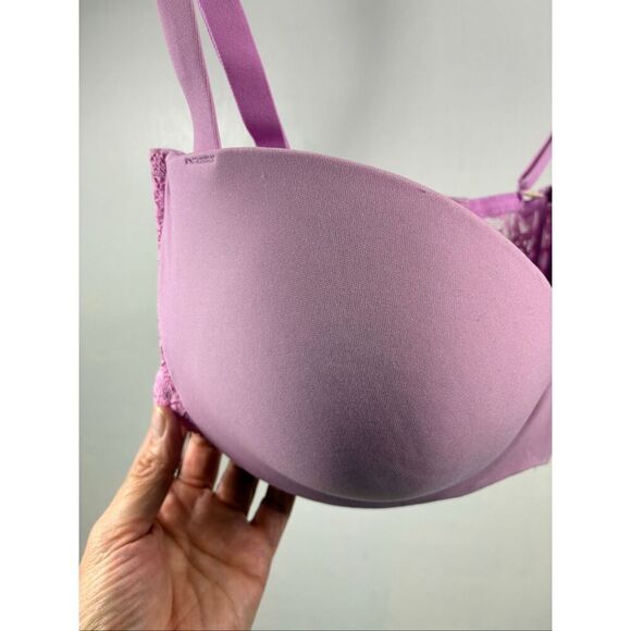 SKIMS NWT Lightly Lined Balconette Bra in Petal Size 32DDD - Picture 3 of 10